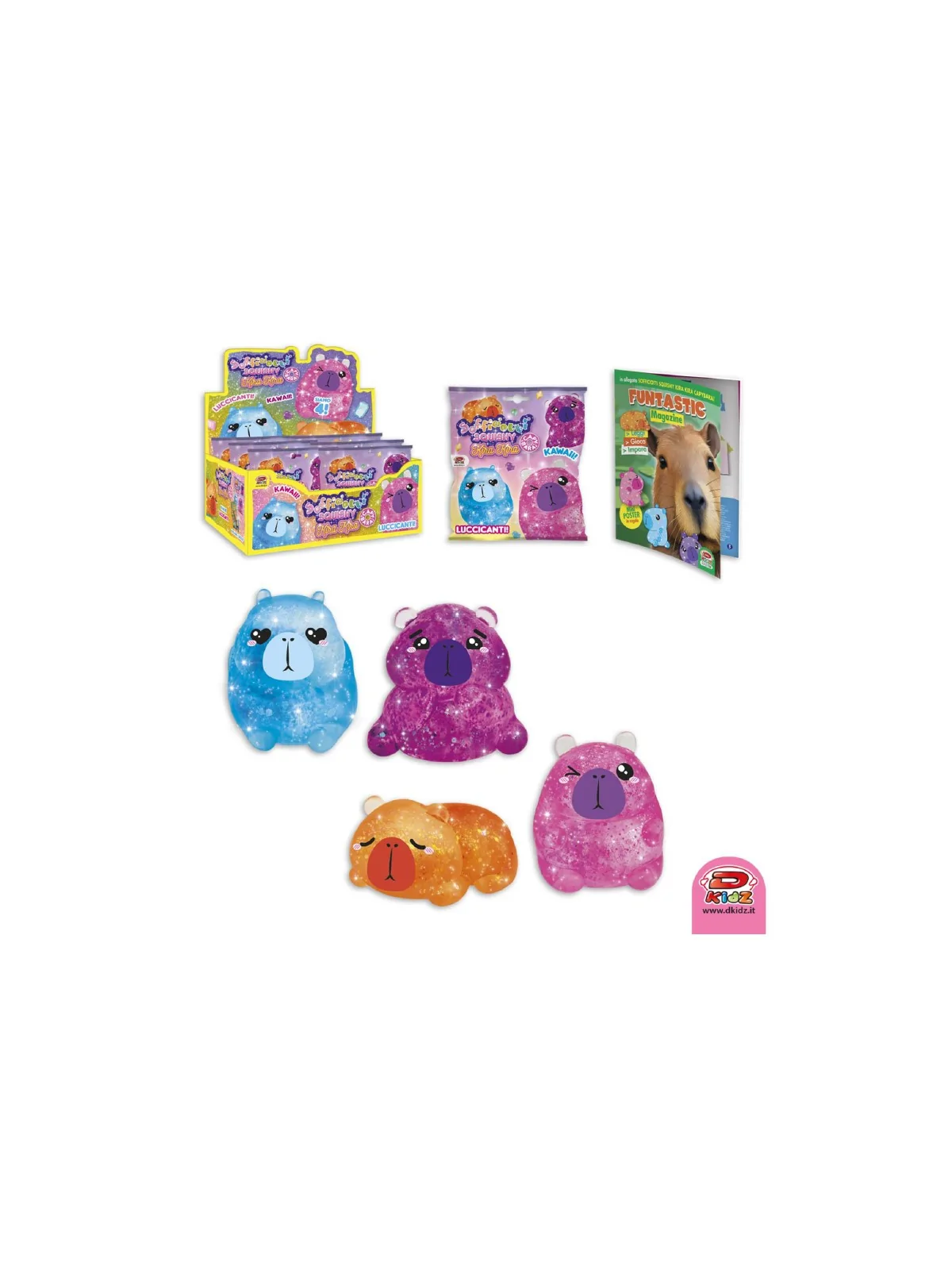 Sofficiotti Squishy Kira Kira Capibara