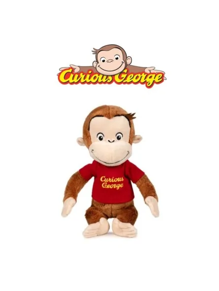 Peluche George con TShirt 25 CM Peluche George con TShirt 25 CM