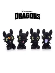Peluche Dragon Trainer 4 Ast 18 CM