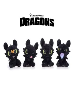 Peluche Dragon Trainer 4 Ast 18 CM
