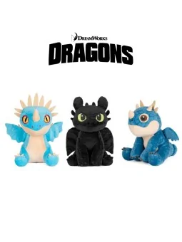 Peluche Dragon Trainer 3 Ast 18 CM