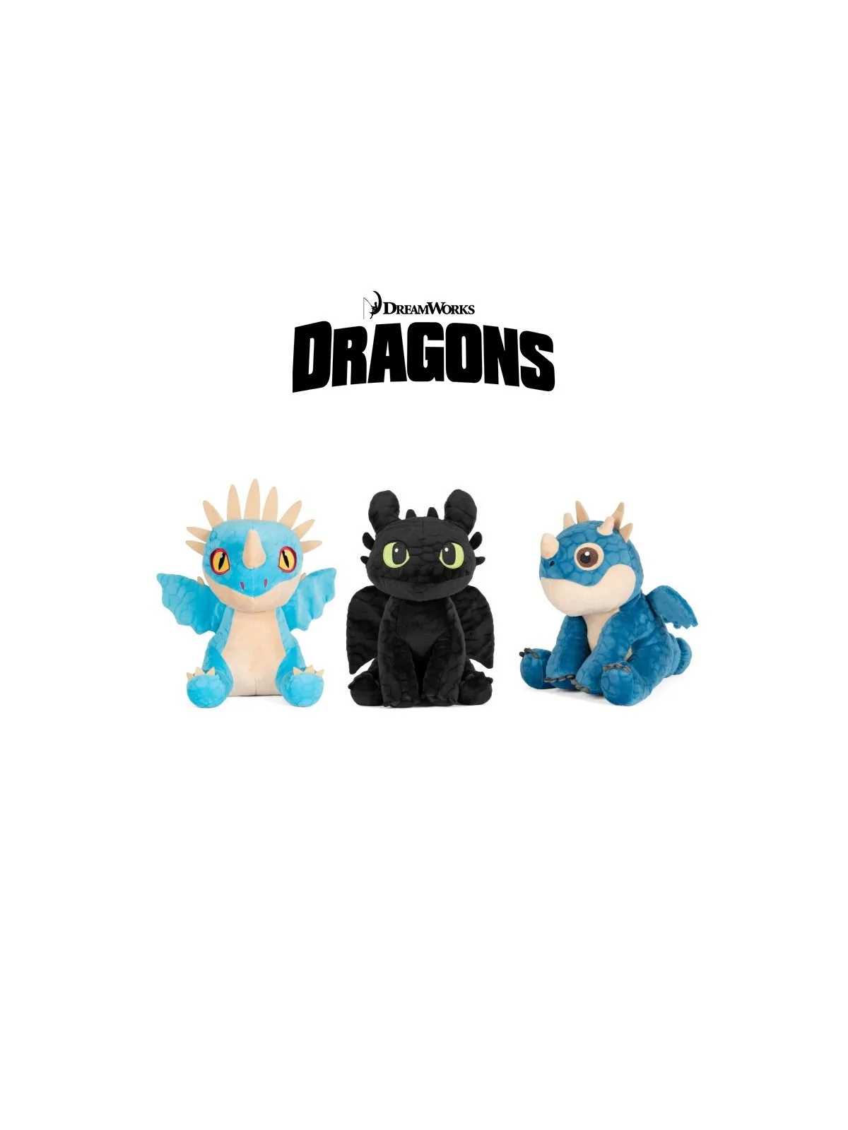 Peluche Dragon Trainer 3 Ast 18 CM