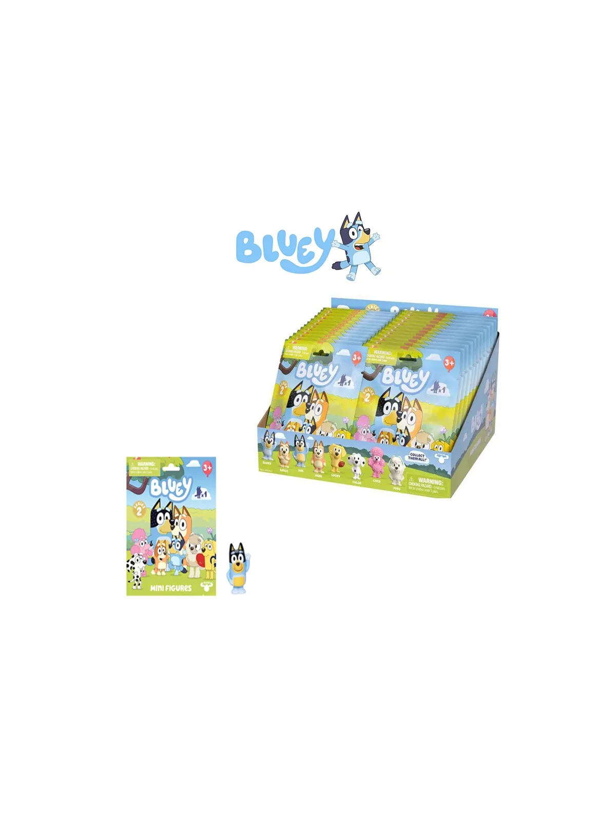 Bluey Mini Figures