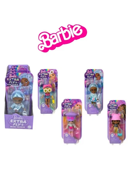 Barbie Extra Fly Minis Doll 8 CM
