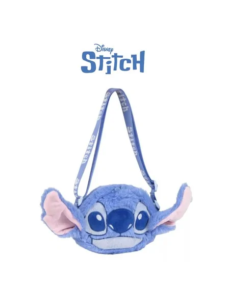 Disney Stitch Borsa Tracolla Peluche