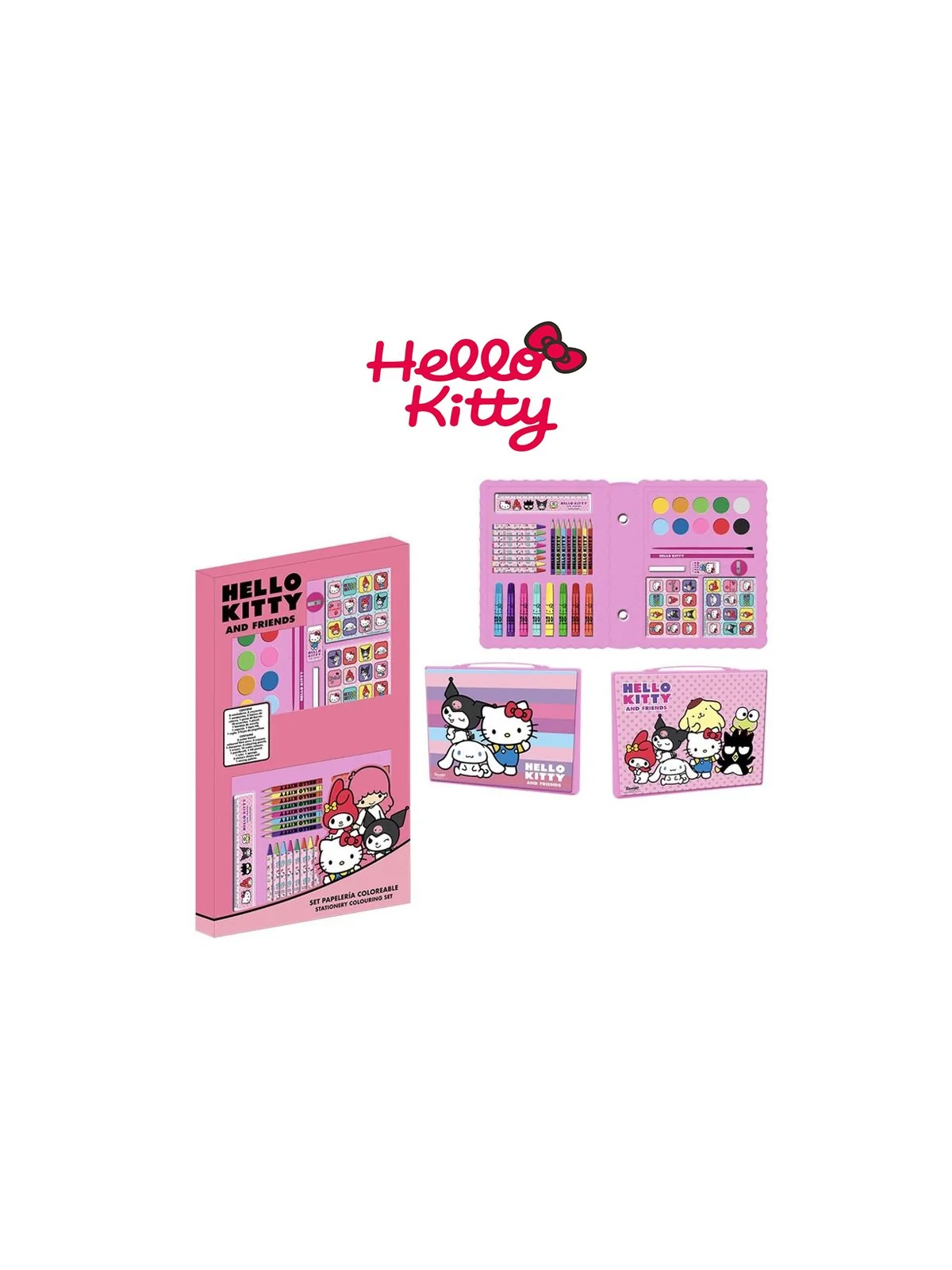 Hello Kitty Colouring Set