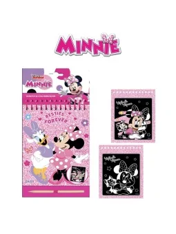Minnie Stationary Set Scratch e Coloring Book