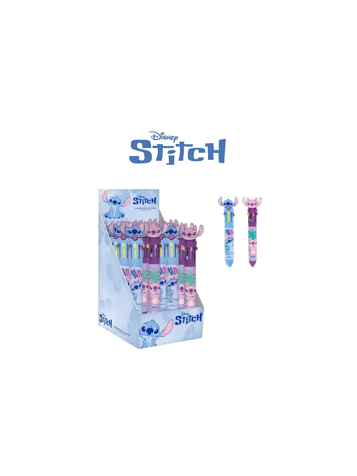 Disney Stitch Penna 10 Colori