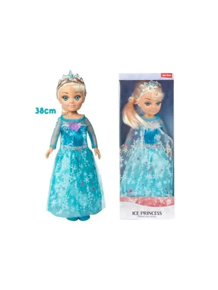Princess Friends con Vestito Blu 38 CM Princess Friends con Vestito Blu 38 CM