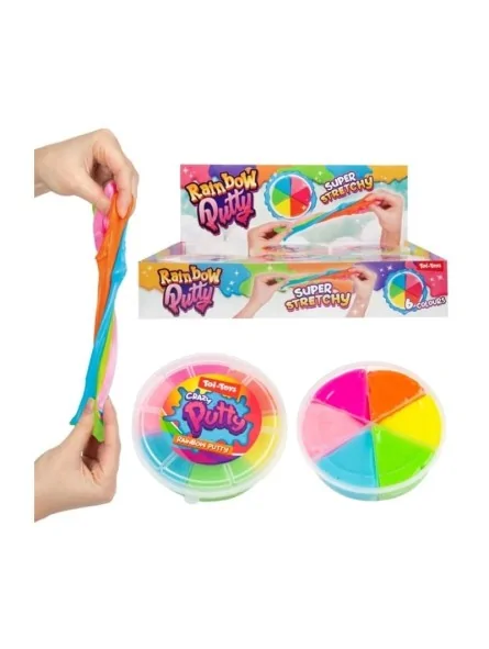 Rainbow Putty Super Stretchy Rainbow Putty Super Stretchy