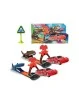 Turbo Racers Shark Track con Auto 2 Ast