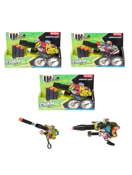 Foam Strike Graffiti Gun