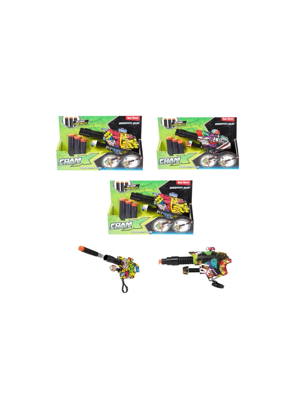 Foam Strike Graffiti Gun