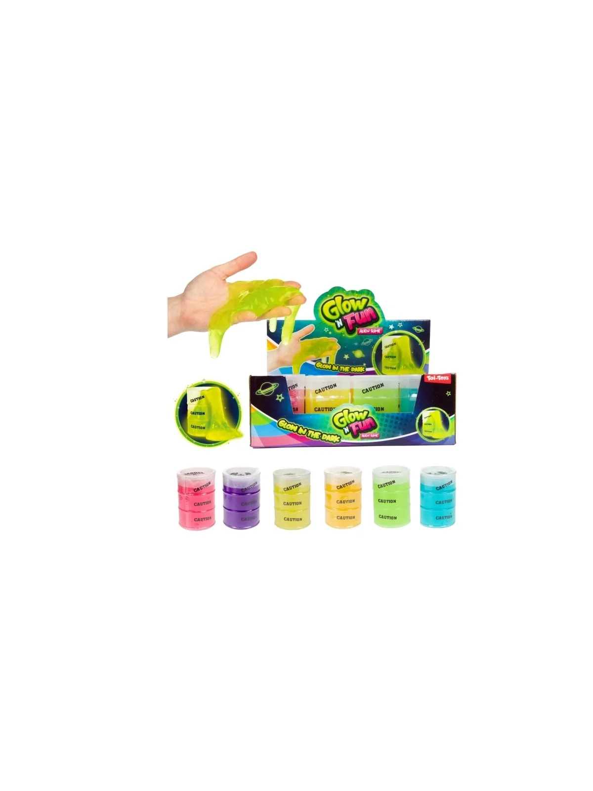 Glow Fun Super Drippy Slime 115 GR