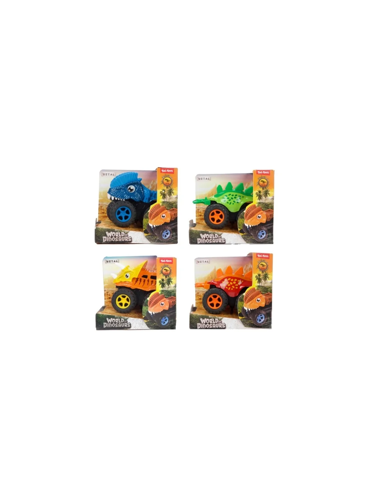 World of Dinosaurs Dino Moto a Frizione