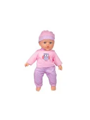 Baby Beau Doll Rosa Soft Touch con Suoni 40 cm