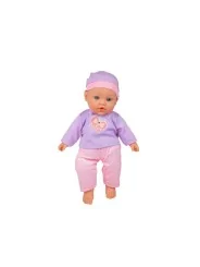 Baby Beau Doll Viola Soft Touch con Suoni 40 cm