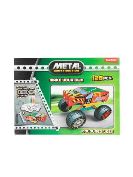 Metal Construction 149 pcs 4 Ast