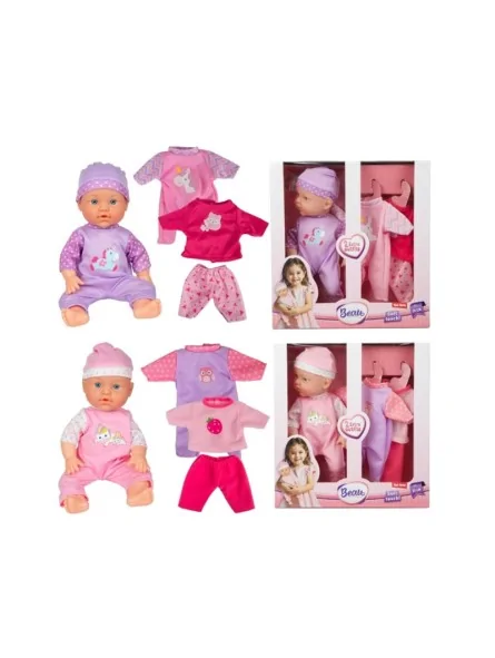 Beau Soft Baby Pop con Vestiti 31 cm Beau Soft Baby Pop con Vestiti 31 cm