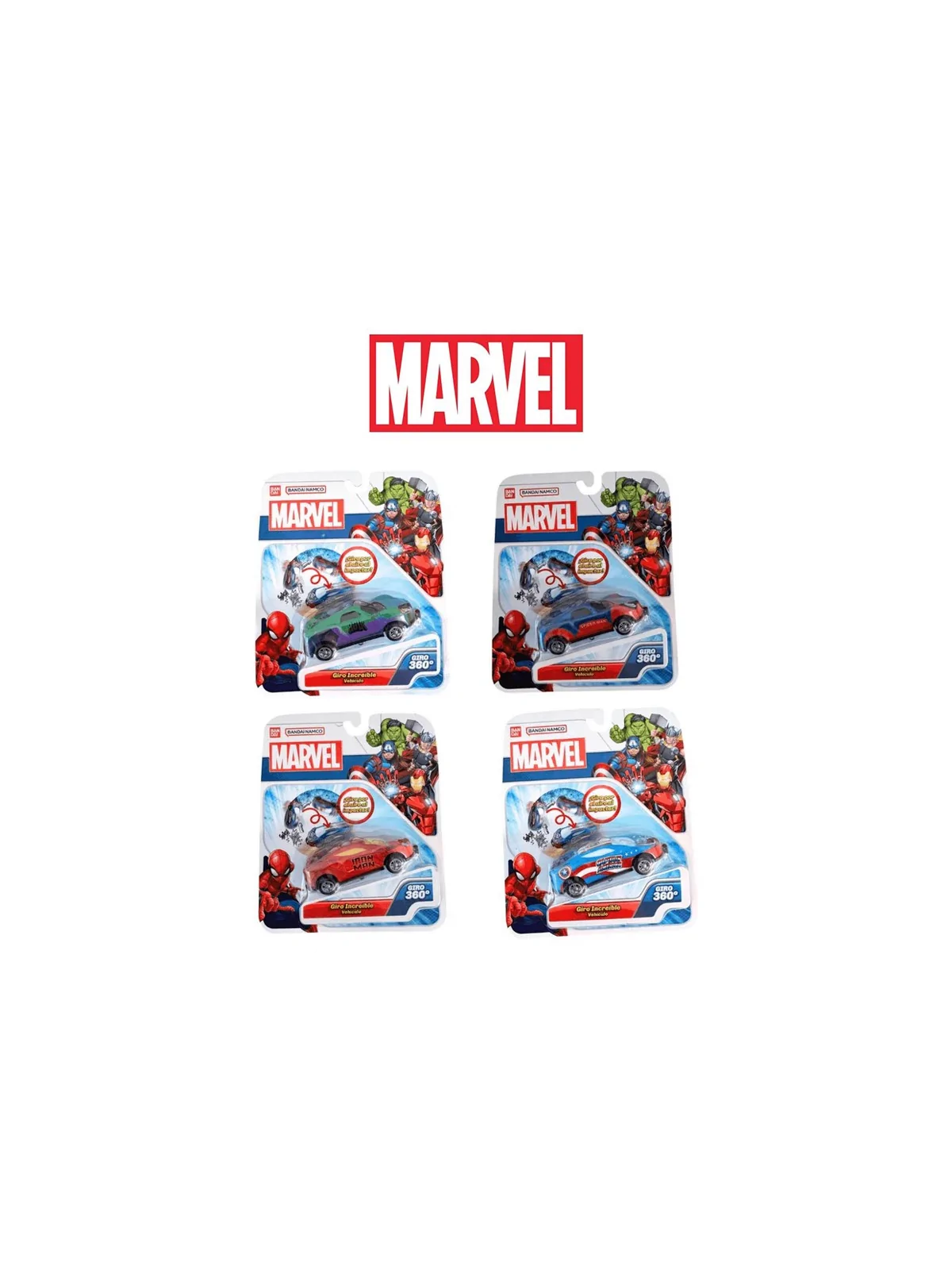 Flip Cars Marvel