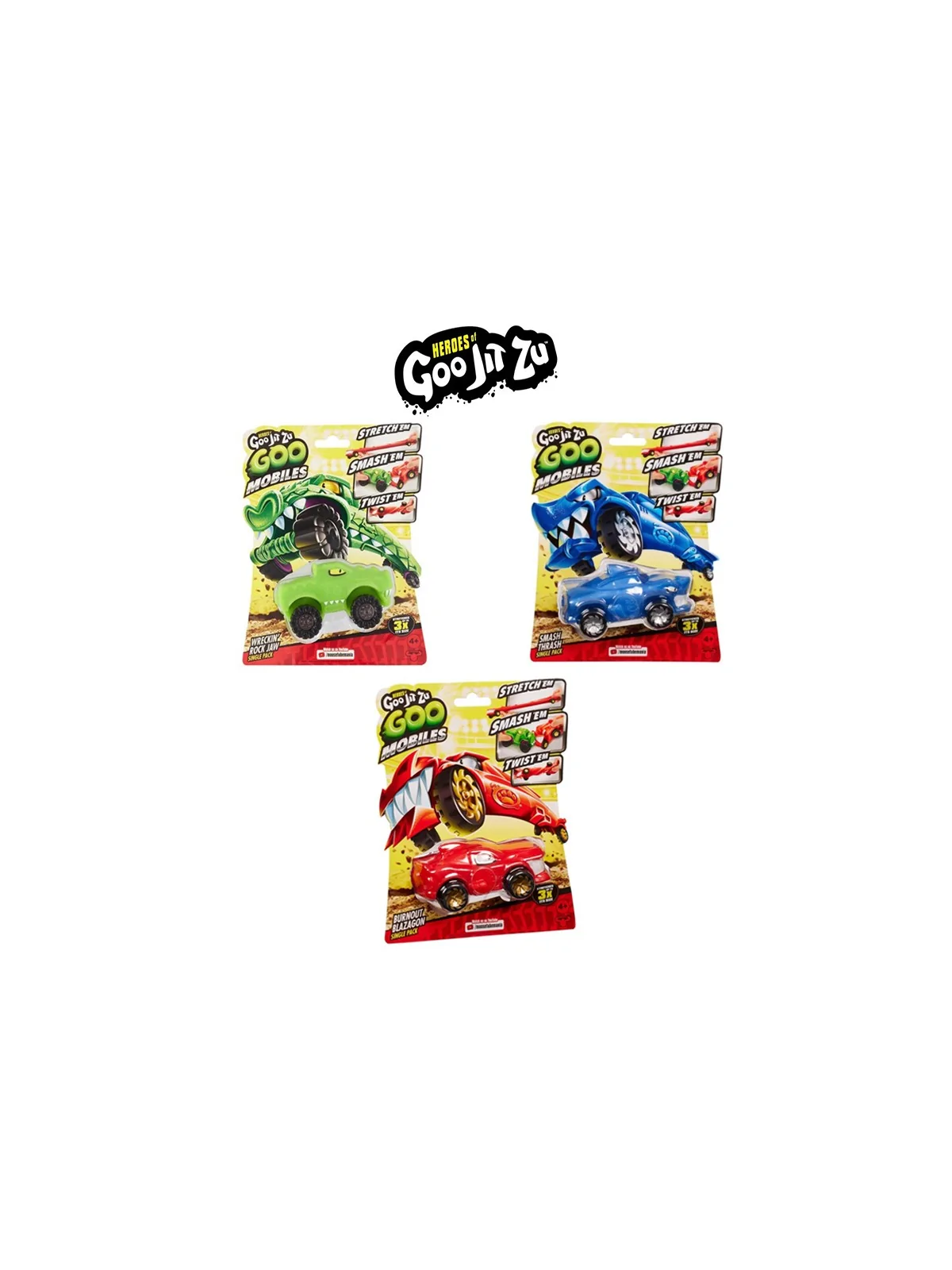 Heroes of Goo Jit Zu Mobiles