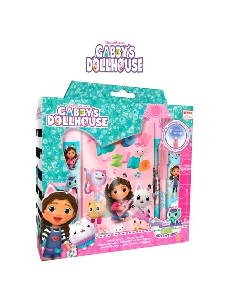Gabby's Dollhouse Diario Segreto con Penna e Lucchetto