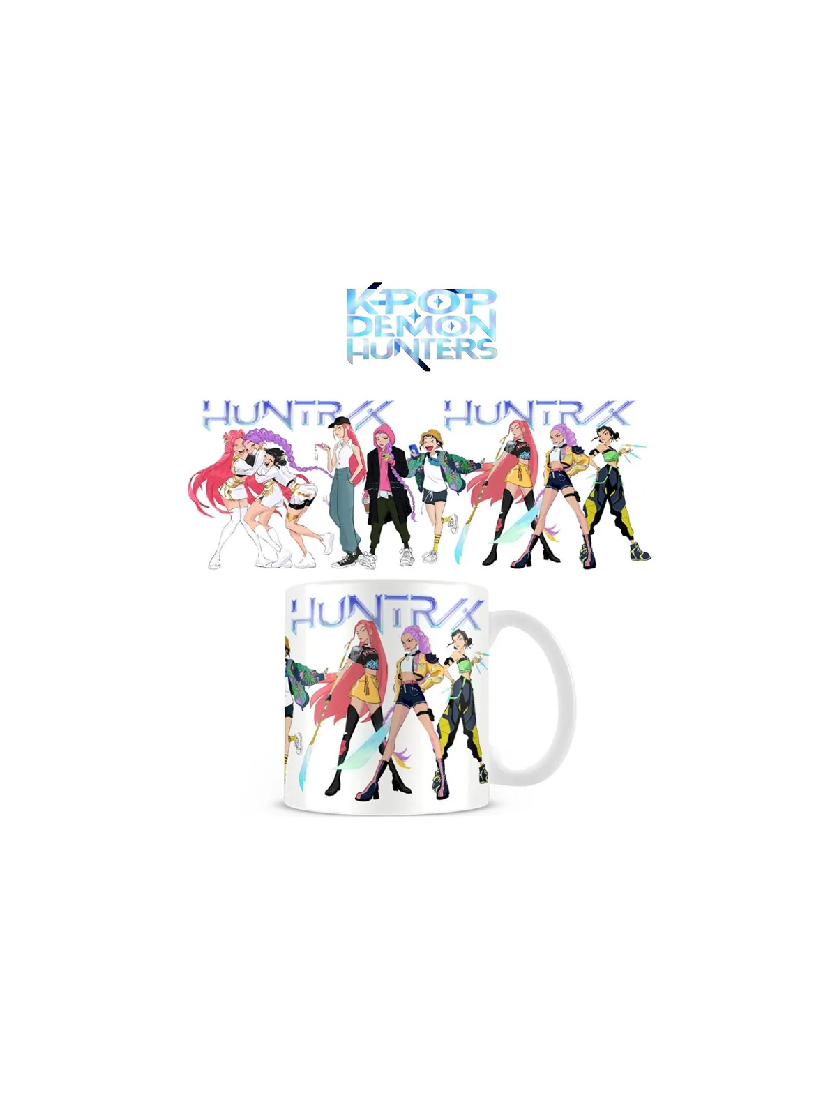 K-Pop Demon Hunters Huntrix Tazza In Ceramica 325 ML