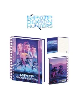 K-Pop Demon Hunters Notebook Spirale A5