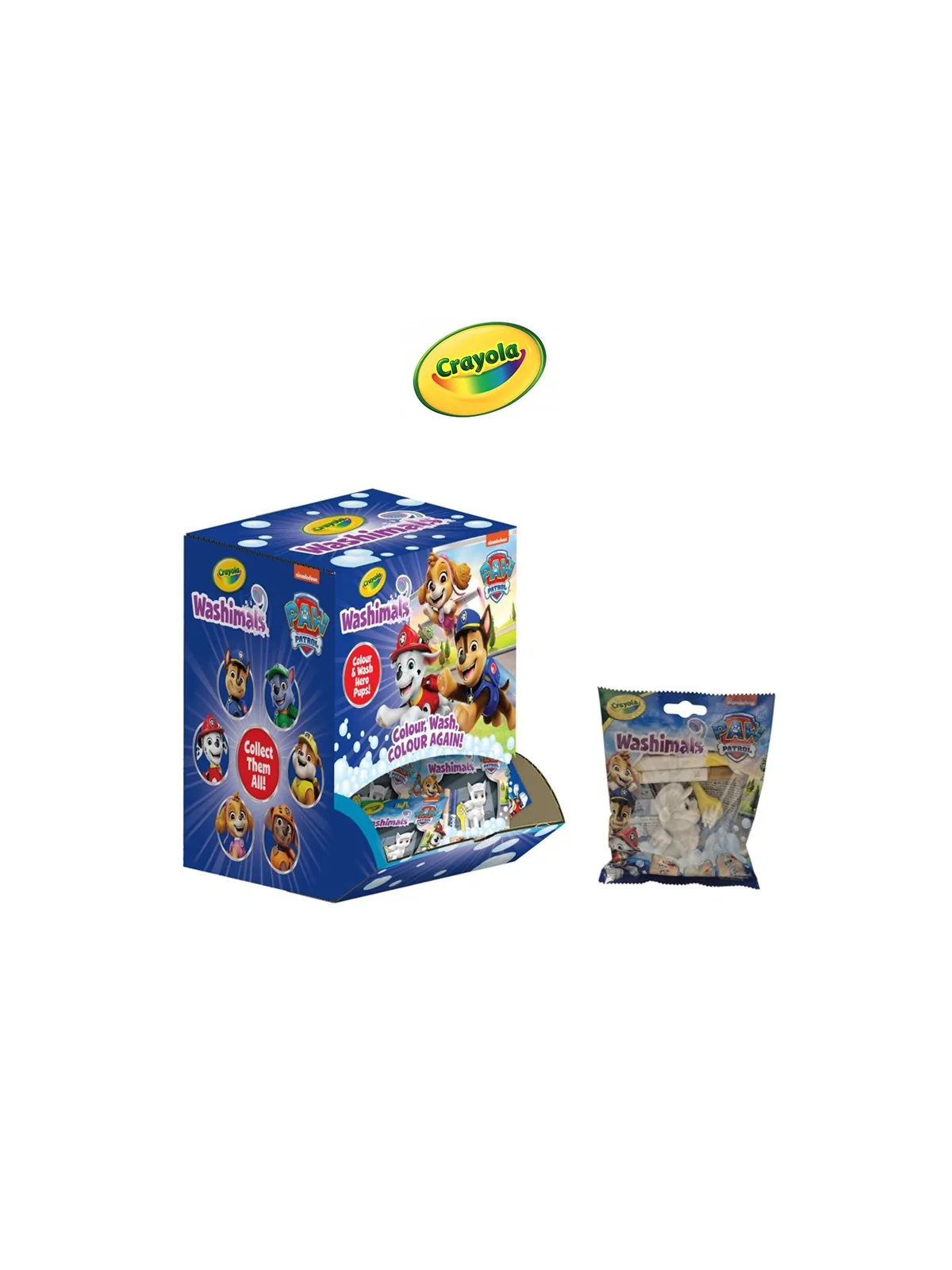 Crayola Paw Patrol Washimals Flowpack