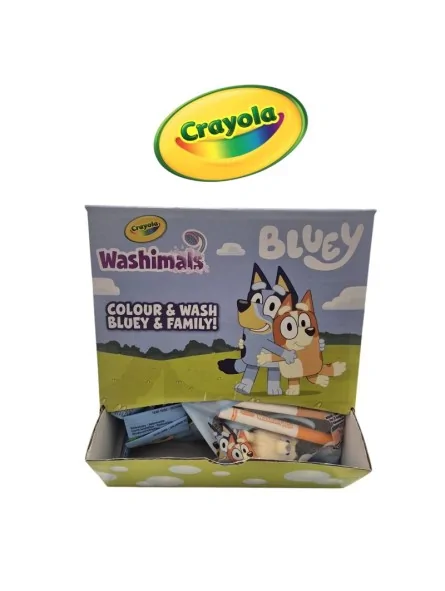 Crayola Bluey Whashimals Flowpack Crayola Bluey Whashimals Flowpack