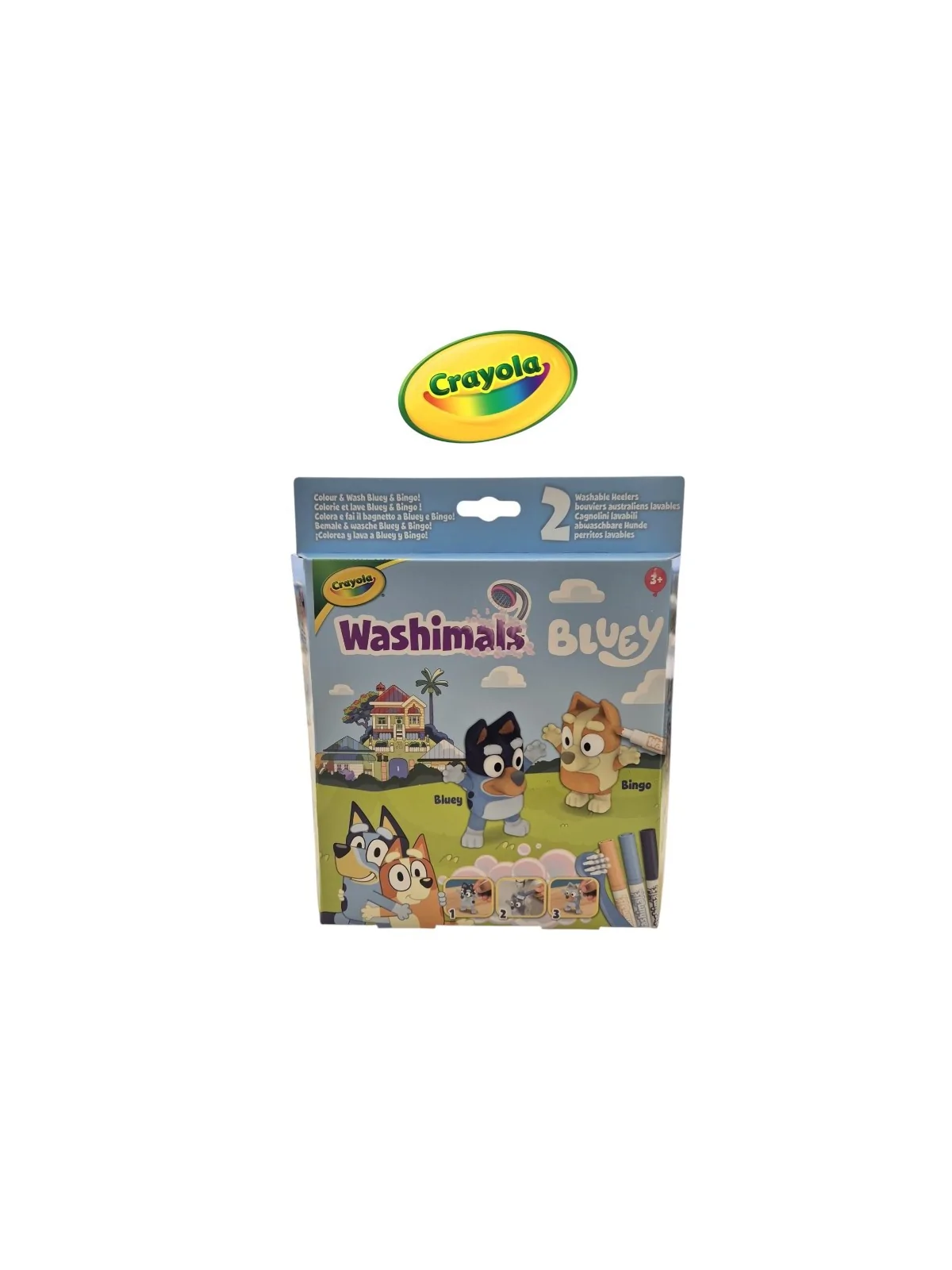 Crayola Bluey Washimals