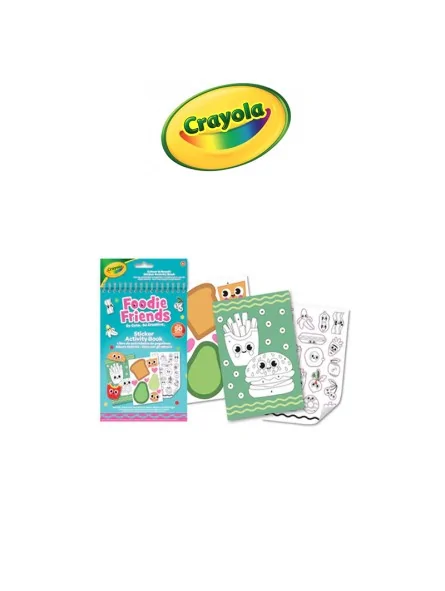 Crayola Foodie Friends Sticker Activity Book Crayola Foodie Friends Sticker Activity Book