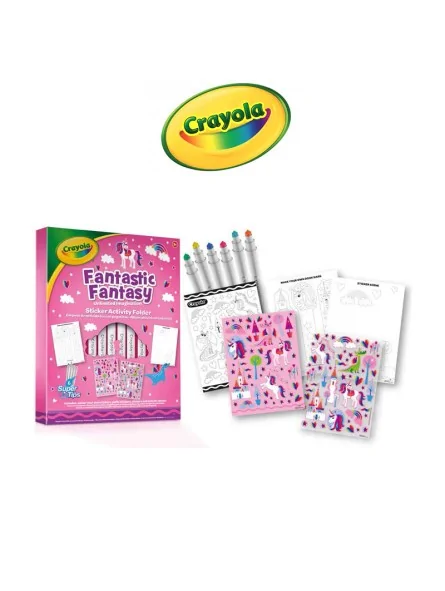 Crayola Fantastic Fantasy Sticker Activity Folder