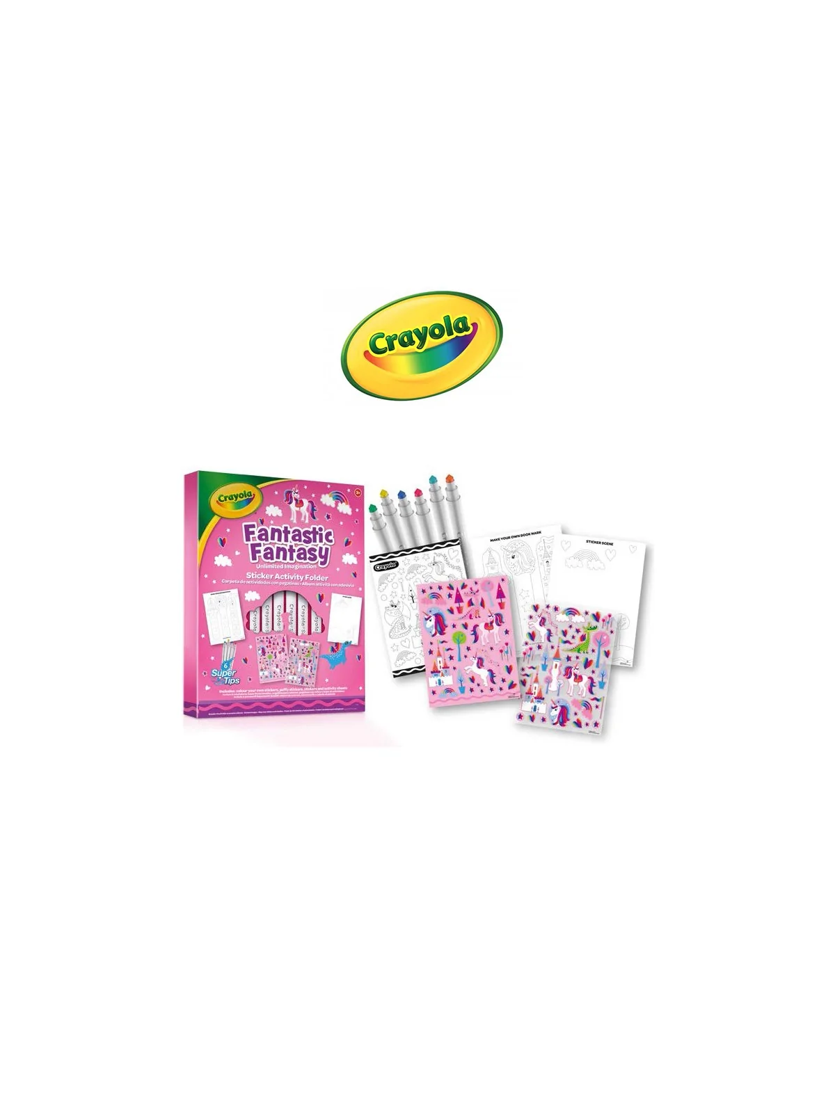 Crayola Fantastic Fantasy Sticker Activity Folder