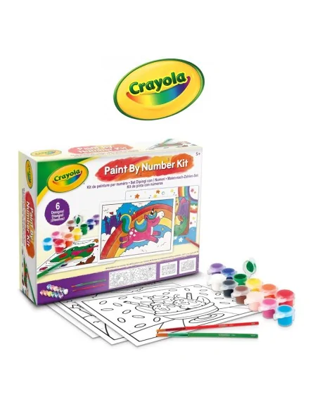 Crayola Paint By Number Kit Crayola Paint By Number Kit