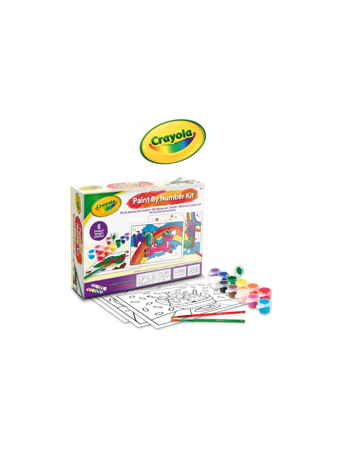 Crayola Paint By Number Kit