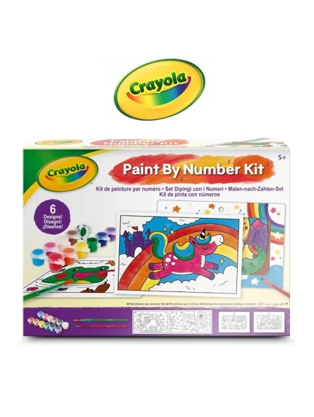Crayola Paint By Number Kit Crayola Paint By Number Kit