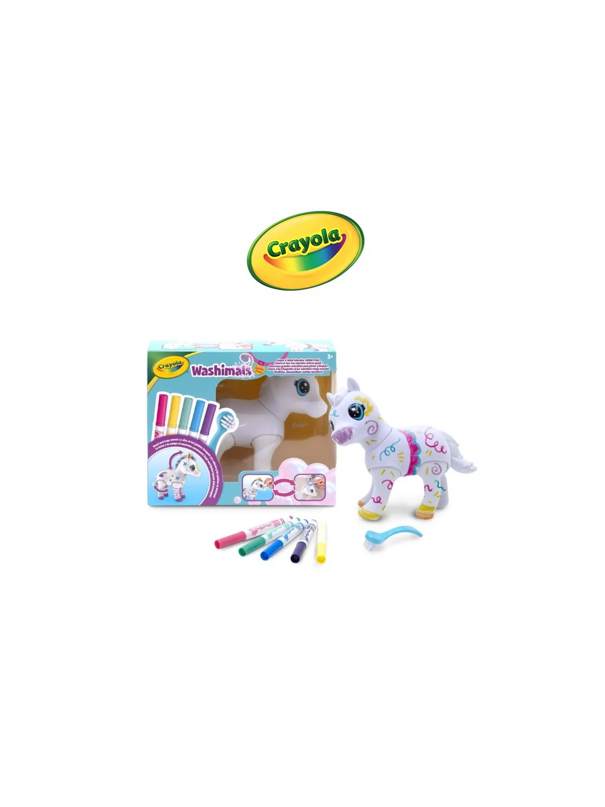 Crayola Jumbo Pony Evie Washimals