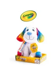 Crayola Colora il Tuo Peluche Cagnolino 30 cm