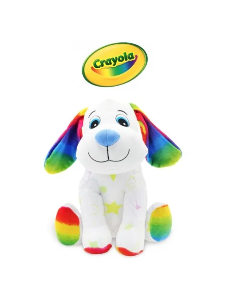 Crayola Colora il Tuo Peluche Cagnolino 30 cm Crayola Colora il Tuo Peluche Cagnolino 30 cm