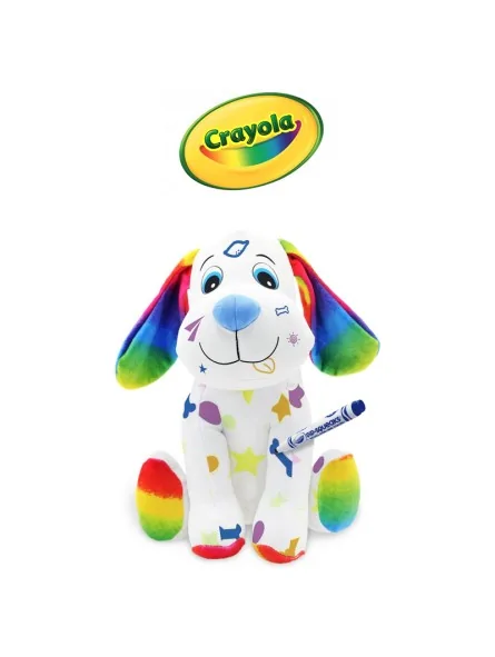 Crayola Colora il Tuo Peluche Cagnolino 30 cm Crayola Colora il Tuo Peluche Cagnolino 30 cm