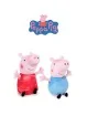 Peluche Peppa Pig e George 30 CM