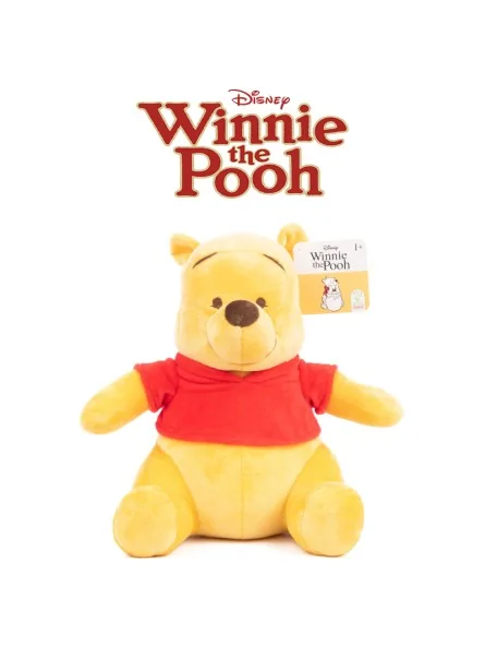 Peluche Winnie the Pooh Seduto con Suono 50 cm