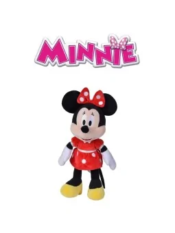 Peluche Minnie con Abito Rosso 25 CM