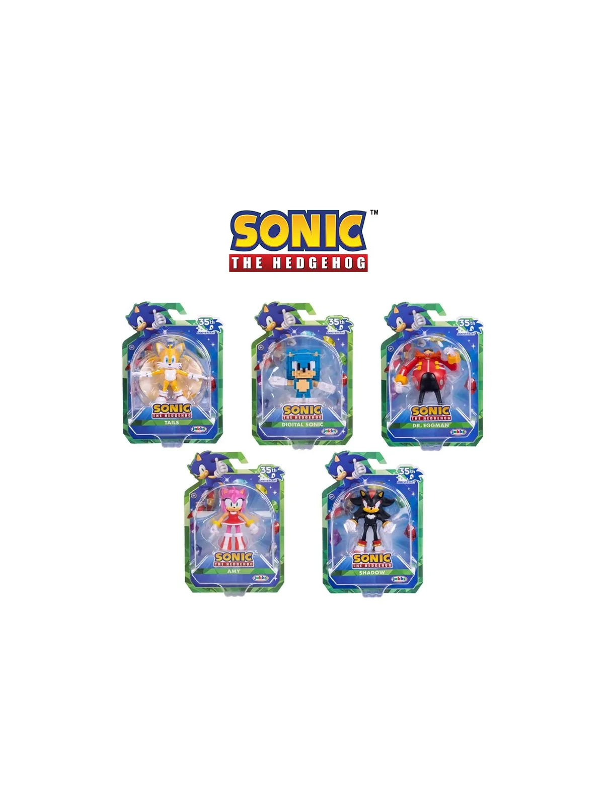 Sonic The Hedgehog 35 TH Anniversary 6 CM