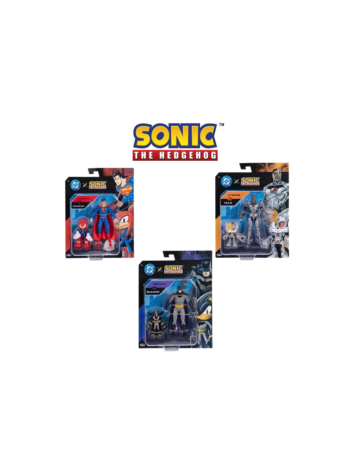 Sonic The Hedgeogh X DC Personaggi