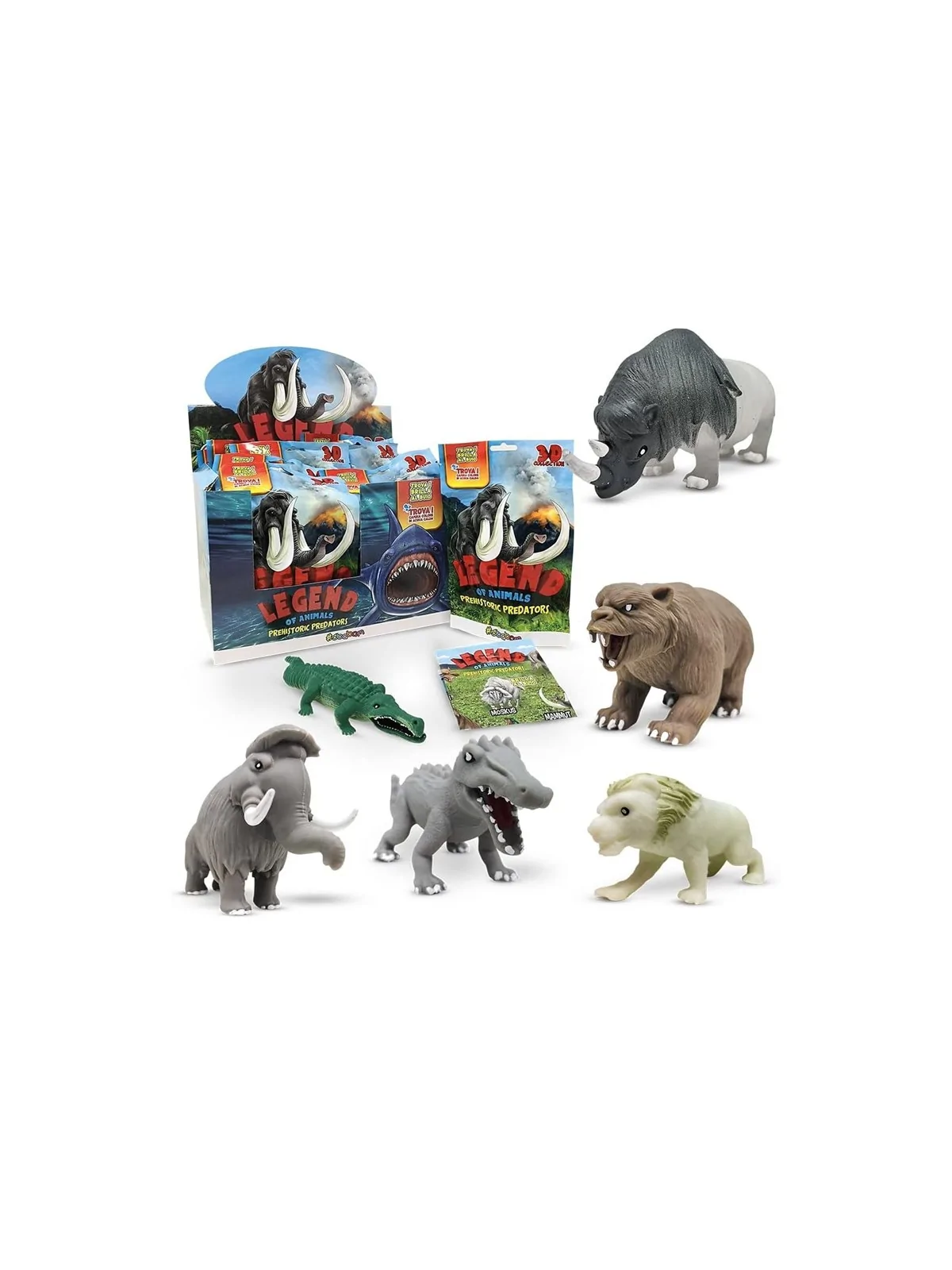 Legend of Animals Depredadore Prehistoricos