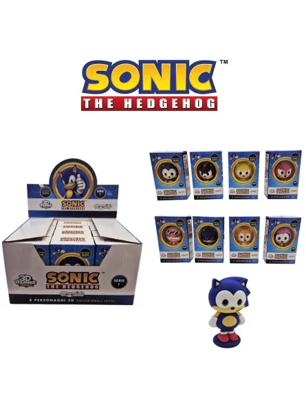 Sonic The Hedgehog 3D Figure Serie 1