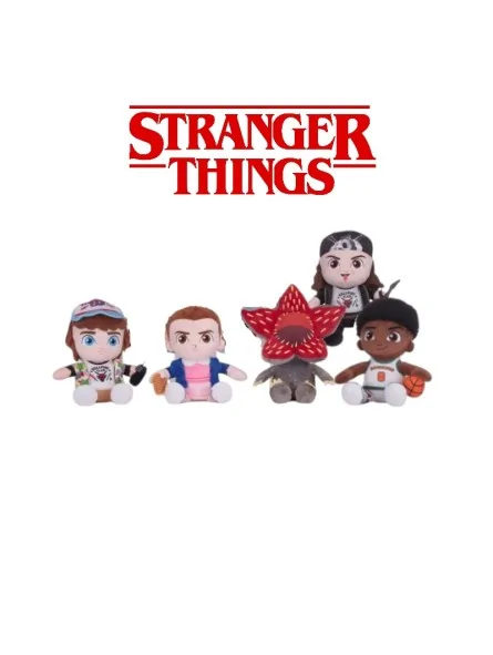 Peluche Stranger Things 5 Ast 25 CM