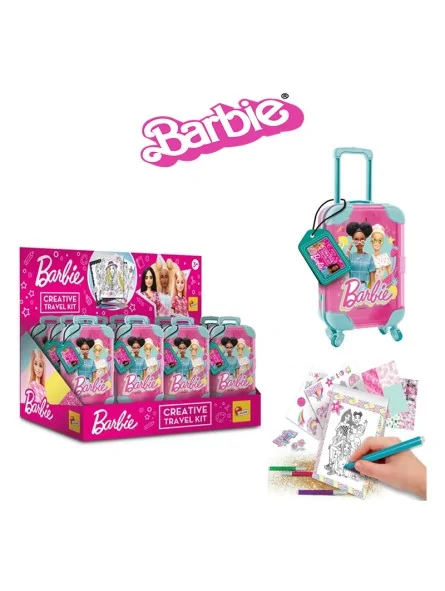 Barbie Creative Travel Kit Lisciani Barbie Creative Travel Kit Lisciani